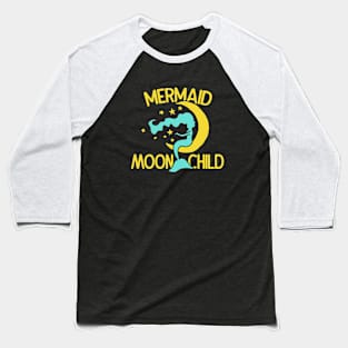 Mermaid MoonChild Baseball T-Shirt